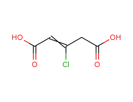 3-chloro-2-pentenedioic acid
