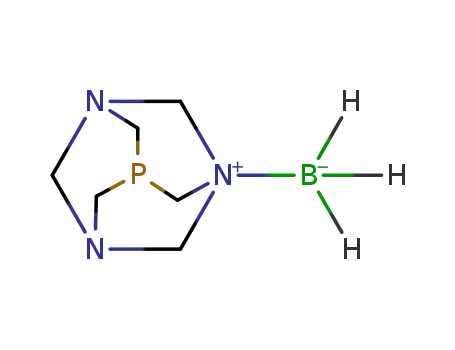 Molecular Structure of 916730-63-7 (1-boranyl-1,3,5-triaza-7-phosphaadamantane)