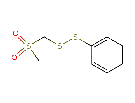 Molecular Structure of 75748-48-0 (Disulfide, (methylsulfonyl)methyl phenyl)