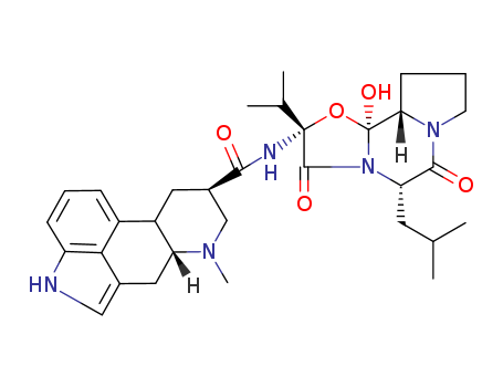 14271-05-7,9,10alpha-Dihydro-12-hydroxy-5alpha-isobutyl-2-isopropylergotaman-3,6,18-trione monomethanesulphonate,