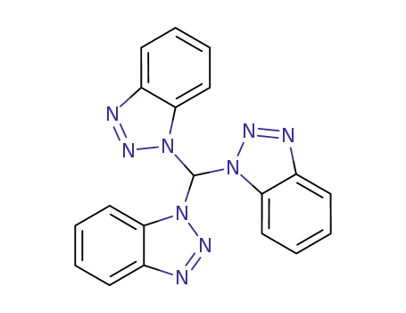 Molecular Structure of 88088-95-3 (TRIS-(1-BENZOTRIAZOLYL)METHANE  97)