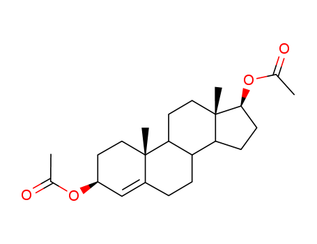 (3-acetyloxy-10,13-dimethyl-2,3,6,7,8,9,11,12,14,15,16,17-dodecahydro-1H-cyclopenta[a]phenanthren-17-yl) acetate cas  4136-03-2
