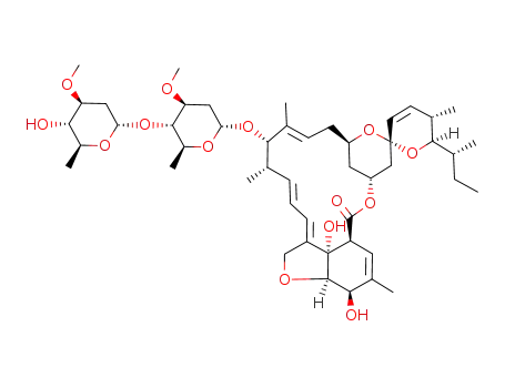 Molecular Structure of 135681-09-3 ((13R)-5-O-Demethylavermectin A(sub 1a) hydrate)