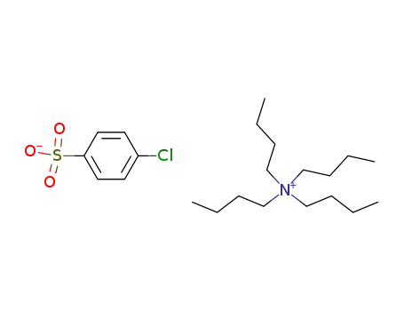 4-Chloro-benzenesulfonatetetrabutyl-ammonium;