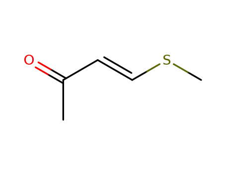 Molecular Structure of 33944-94-4 (3-Buten-2-one, 4-(methylthio)-, (3E)- (9CI))