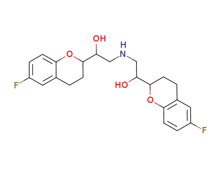 Molecular Structure of 118457-14-0 (Nebivolol)