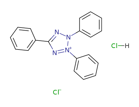 93919-46-1,2,3,5-triphenyl-2H-tetrazolium chloride monohydrochloride,2H-Tetrazolium,2,3,5-triphenyl-, chloride, monohydrochloride (9CI)
