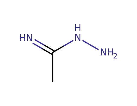 Ethanimidic acid, hydrazide, hydrochloride