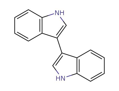 Molecular Structure of 13637-37-1 (3,3'-Bi[1H-indole])
