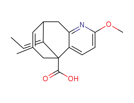(11E)-11-Ethylidene-9,10-dihydro-2-methoxy-7-methyl-5,9-methanocycloocta[b]pyridine-5(6H)-carboxylic acid
