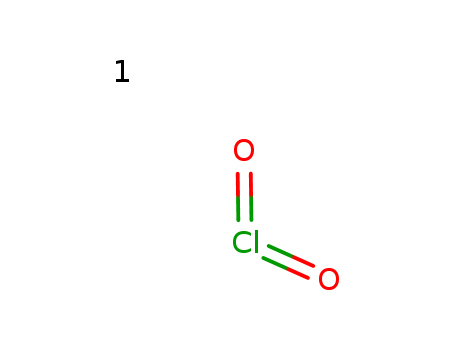 10049-04-4,Chlorine dioxide,Anthium dioxcide;Chlorine oxide (ClO2);Chlorine peroxide;Chloryl radical;Alcide;Chlorine(IV) oxide;OClO radical;chlorine dioxine;dioxidochlorine(.);Doxcide 50;Chloroperoxyl;chlorine oxide;chloride dioxide;CHLORINE DIOXIDE;Caswell No. 179A;