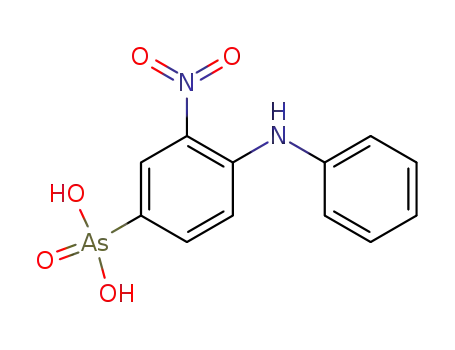 Molecular Structure of 741258-62-8 ((4-anilino-3-nitro-phenyl)-arsonic acid)