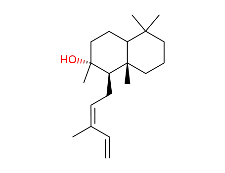Molecular Structure of 17990-16-8 ((+)-cis-Abienol)