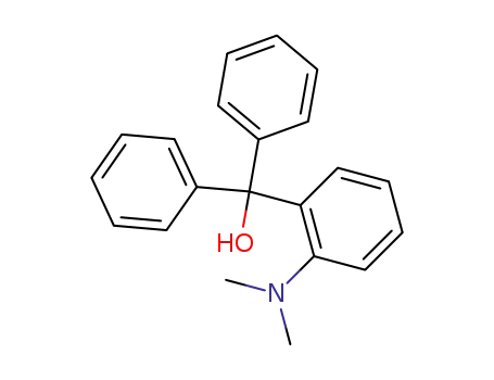 Molecular Structure of 10483-04-2 ([2-(dimethylamino)phenyl](diphenyl)methanol)