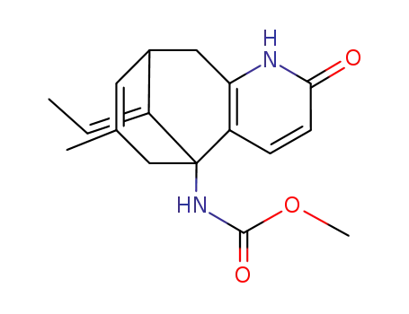 (E)-11-ethylidene-5,6,9,10-tetrahydro-5-(methoxycarbonylamino)-7-methyl-5,9-methano-1H-cycloocta[b]pyridin-2-one