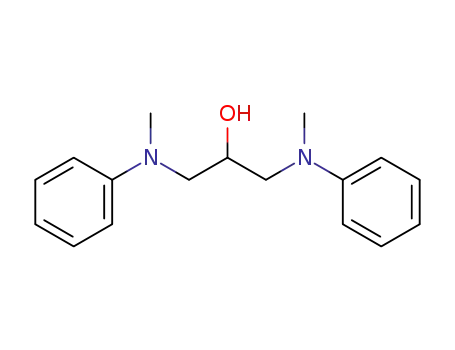 Molecular Structure of 77893-38-0 (2-Propanol, 1,3-bis(methylphenylamino)-)
