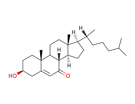 Molecular Structure of 59042-88-5 (3-hydroxycholest-5-en-7-one)