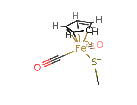 Iron, dicarbonyl-.pi.-cyclopentadienyl (methanethiolato)- cas  12080-10-3