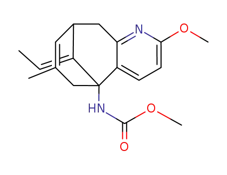 (E)-(+/-)-(11-ethylidene-9,10-dihydro-2-methoxy-7-methyl-5,9-methanocycloocta<b>pyridin-5(6H)-yl)carbamic acid methyl ester