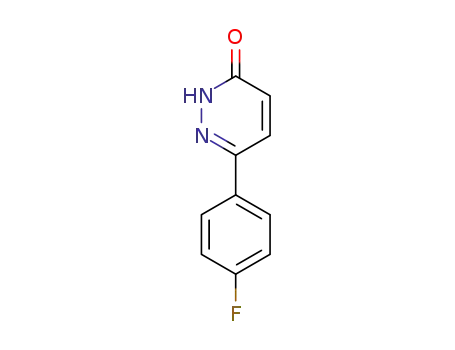 Molecular Structure of 58897-67-9 (6-(4-FLUOROPHENYL)-3(2H)-PYRIDAZINONE)
