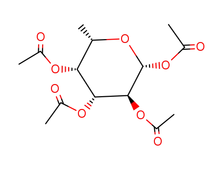 Molecular Structure of 24332-95-4 (1,2,3,4-TETRA-O-ACETYL-L-FUCOPYRANOSE)