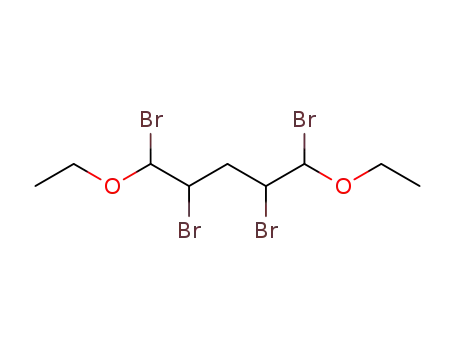 1,5-diethoxy-1,2,4,5-tetrabromo-pentane