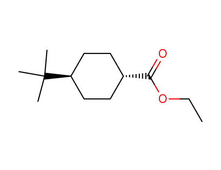 Cyclohexanecarboxylic acid, 4-(1,1-dimethylethyl)-, ethyl ester, trans-