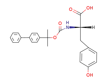 N-(2-<Diphenylyl-(4)>-propyl-(2)-oxycarbonyl)-tyrosin