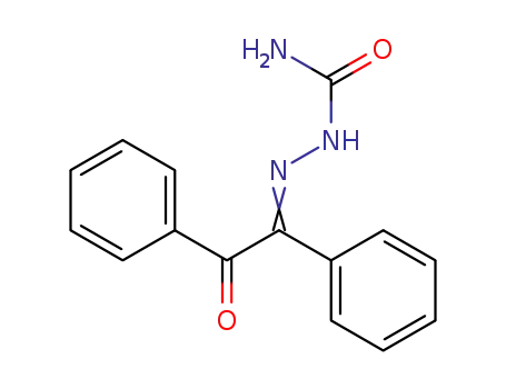 Molecular Structure of 3540-90-7 ((1Z)-1,2-diphenylethane-1,2-dione semicarbazone)