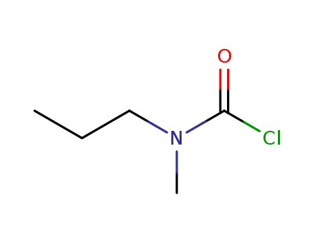 Molecular Structure of 51493-02-8 (Carbamic chloride, methylpropyl-)
