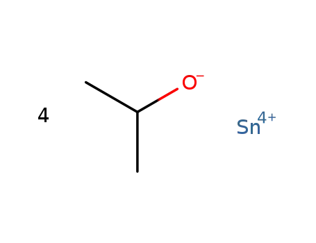 Molecular Structure of 1184-61-8 (TIN (IV) ISOPROPOXIDE)