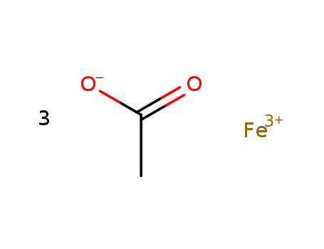 Molecular Structure of 3094-87-9 (Ferrous acetate)