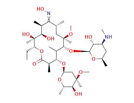 6-O-methyl-N-demethylerythromycin A 9-oxime