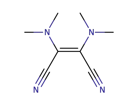 Molecular Structure of 51801-84-4 (2-Butenedinitrile, 2,3-bis(dimethylamino)-, (2Z)-)