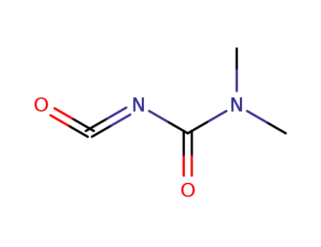 Molecular Structure of 40797-41-9 (dimethylcarbamoyl isocyanate)