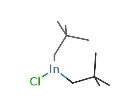 Molecular Structure of 120666-40-2 (Indium, chlorobis(2,2-dimethylpropyl)-)