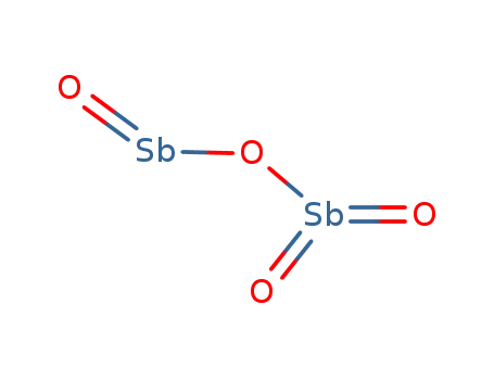 Molecular Structure of 1332-81-6 (ANTIMONY (IV) OXIDE)