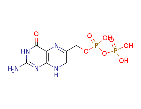 (2-AMINO-4-HYDROXY-7,8-DIHYDRO-6-PTERIDINYL)METHYL TRIHYDROGEN DIPHOSPHONATE; 2-AMINO-4-HYDROXY-6-HYDROXYMETHYL-7,8-DIHYDRO PTERIDINE DIPHOSPHONATECAS