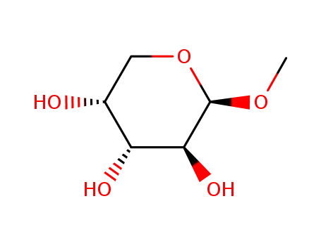 Molecular Structure of 5328-63-2 (METHYL-BETA-D-ARABINOPYRANOSIDE)