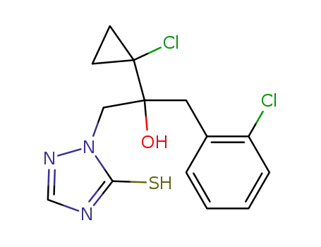 Molecular Structure of 178928-70-6 (PROTHIOCONAZOLE)