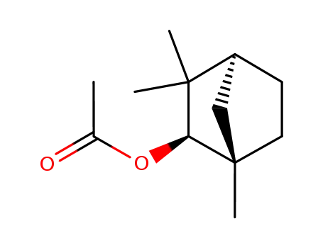 Molecular Structure of 4057-31-2 ((1,3,3-trimethylnorbornan-2-yl) acetate)