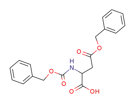 Molecular Structure of 29880-21-5 (Z-DL-ASP(OBZL)-OH)