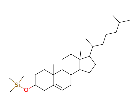 Molecular Structure of 1856-05-9 (O-TRIMETHYLSILYLCHOLESTEROL)