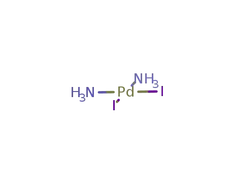Molecular Structure of 14219-60-4 (DIAMMINEDIIODOPALLADIUM(II))