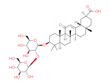 2-O-(β-D-glucopyranosyl)-β-D-glucopyranosyl-11-oxoolean-12-en-30-oate
