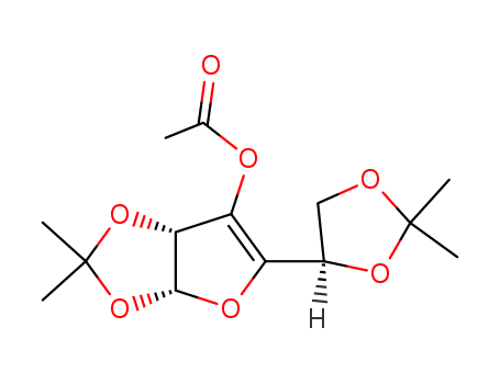 a-D-erythro-Hex-3-enofuranose,1,2:5,6-bis-O-(1-methylethylidene)-, 3-acetate