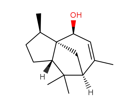 Molecular Structure of 1011469-40-1 (cedr-8-en-10β-ol)