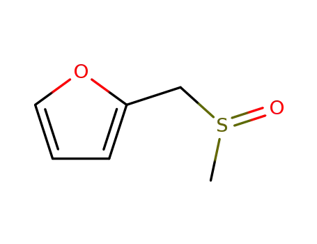 Molecular Structure of 18185-54-1 (Furan, 2-[(methylsulfinyl)methyl]-)