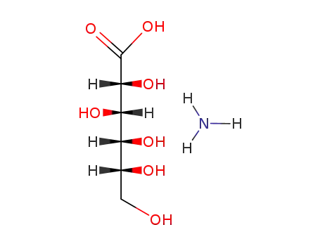 Molecular Structure of 19222-41-4 (AMMONIUM GLUCONATE)