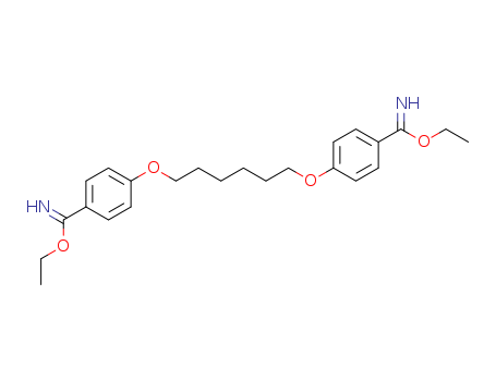 Benzenecarboximidicacid, 4,4'-[1,6-hexanediylbis(oxy)]bis-, diethyl ester